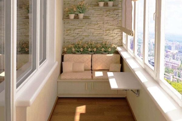 Легкая мебель для балкона
